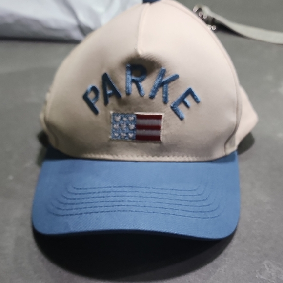 Parke Accessories - Parke Beige and Navy Cap